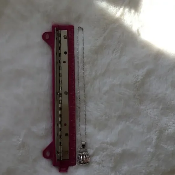 Adorable Purse with Crystals Necklace - Picture 6 of 6